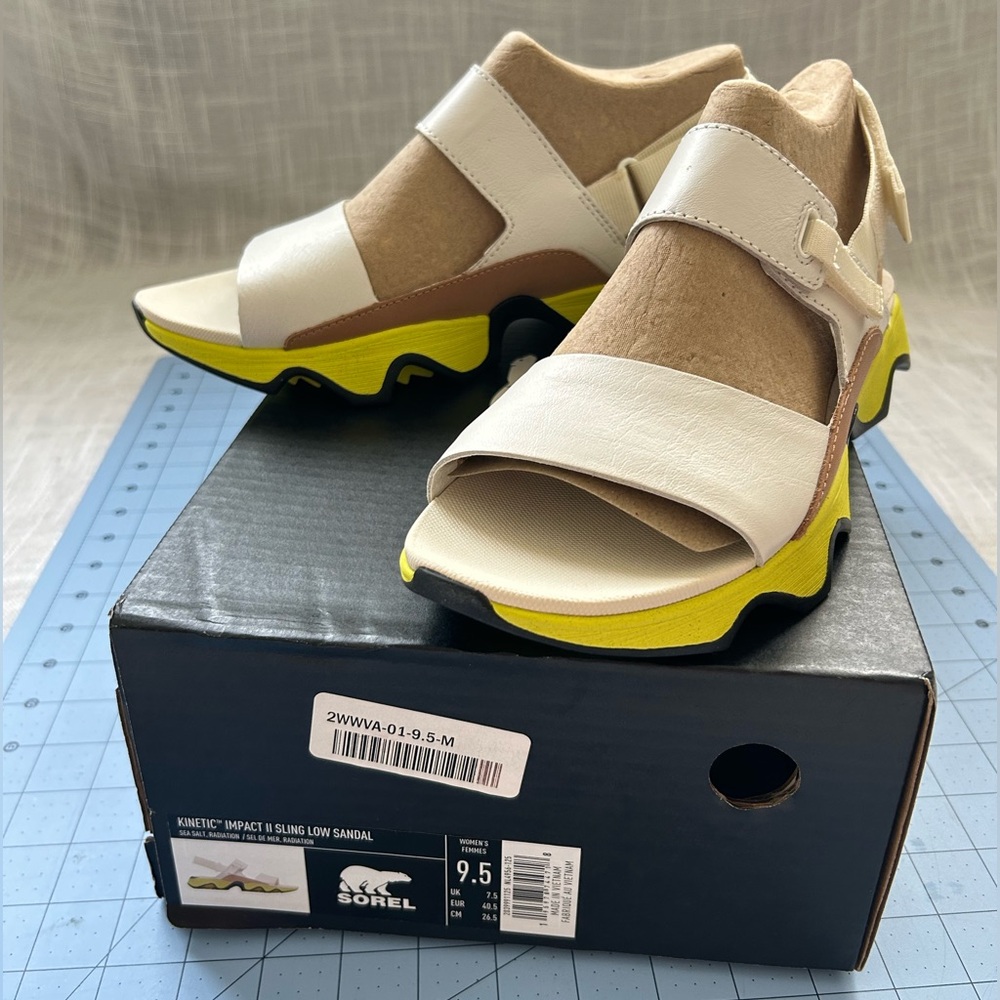 Sorel Kinetic Impact II Sling Low Sandals in Women’s 9.5 Not with box